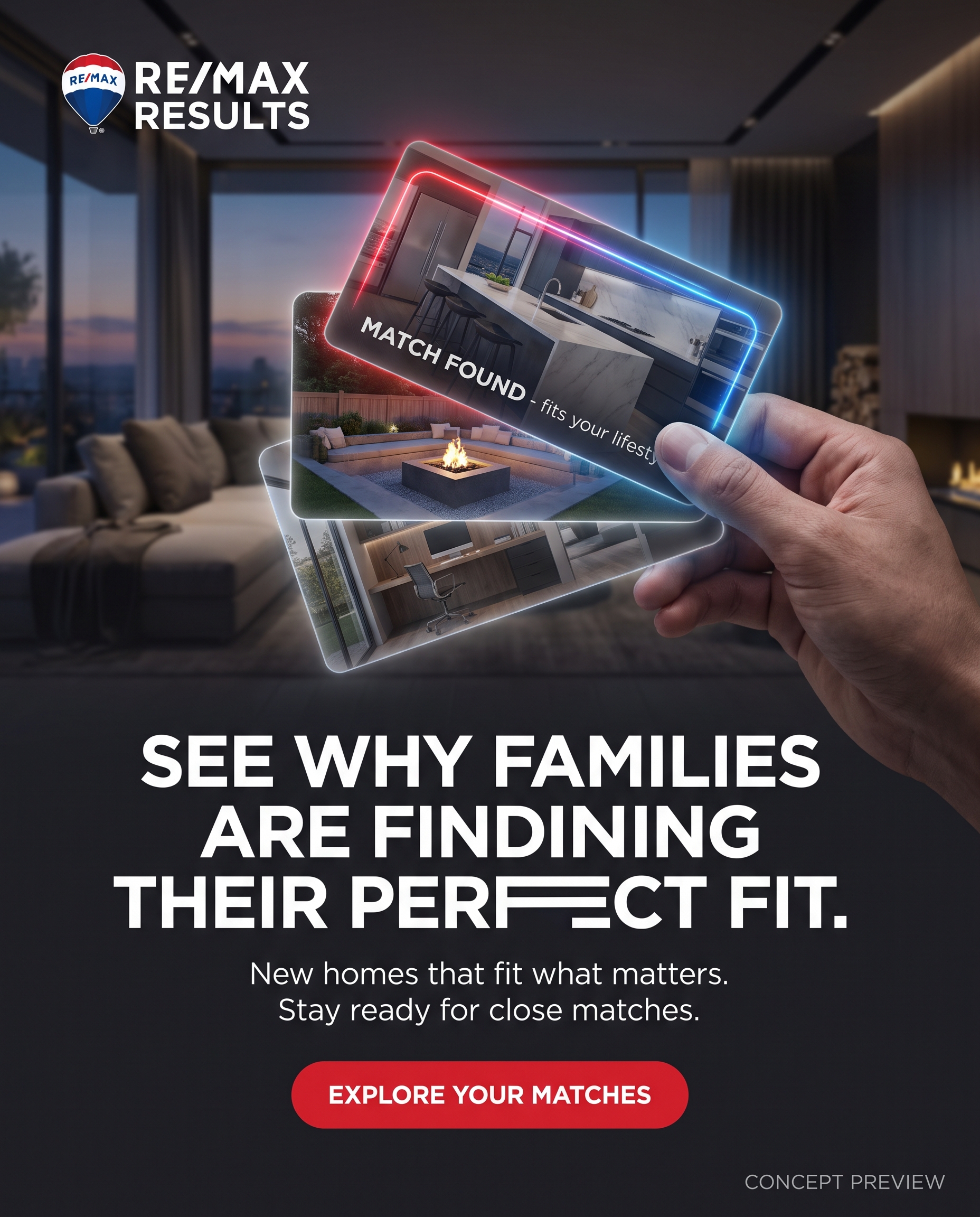 RE/MAX Results home search concept